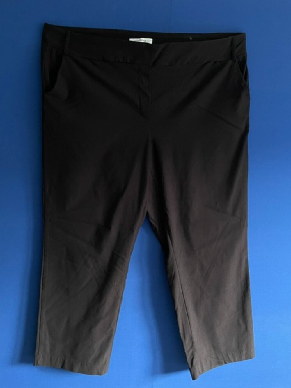 Penningtons Savvy Black Straight Leg Petite Plus Pants - Size 26P